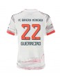 Bayern Munich Raphael Guerreiro #22 Replika Borta Kläder Dam 2025-26 Kortärmad Bayern Munich Raphael Guerreiro #22 Replika Borta Kläder Dam 2025-26 Kortärmad